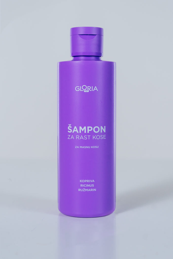 Šampon za rast za masnu kosu